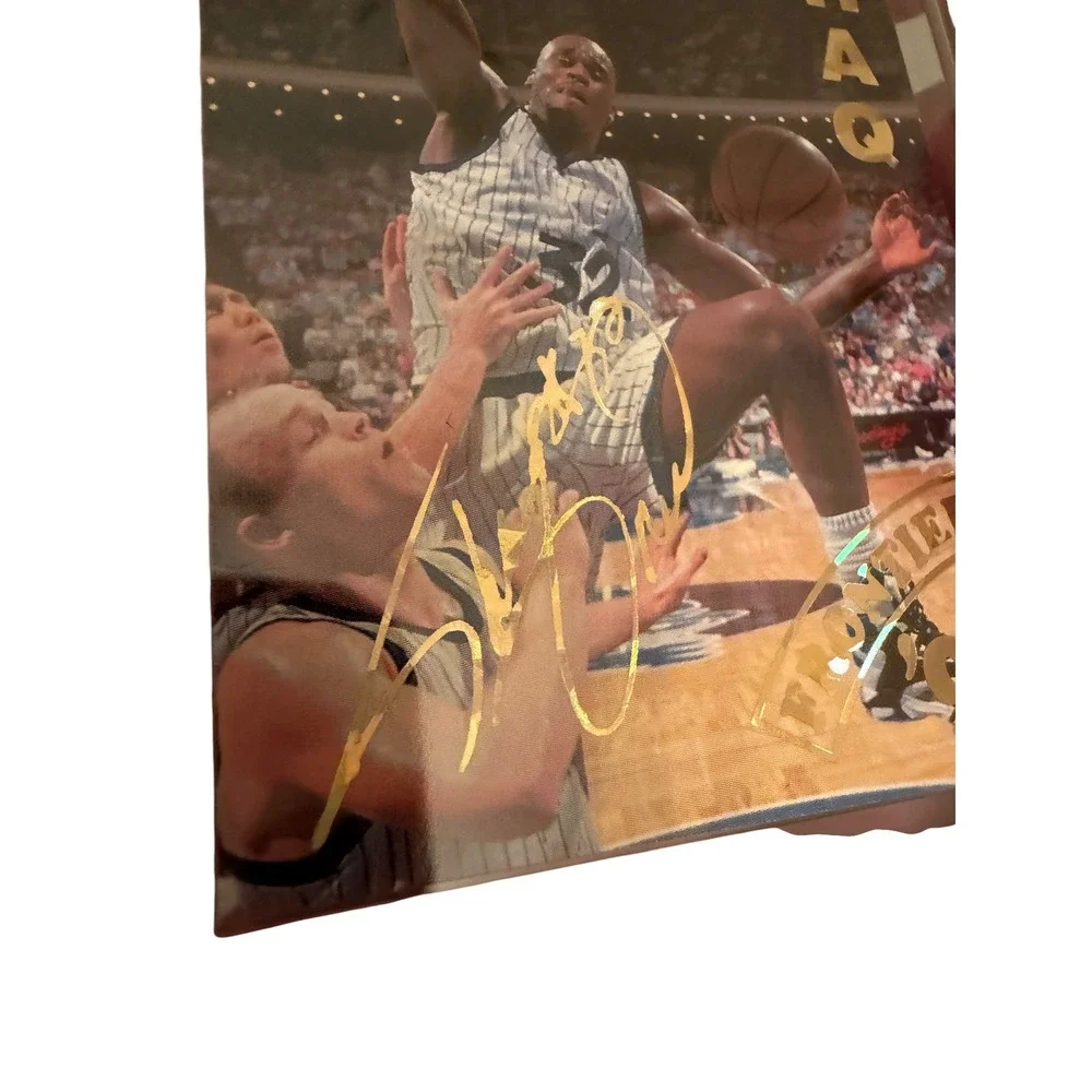 Shaquille O'Neal 1994 Frontier Sports Gold Foil Orlando Magic Basketball Card